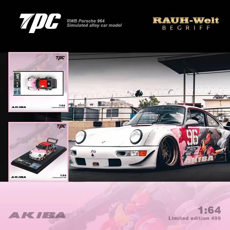 TPC 1/64 RWB 964 ガンダム アキバ Amazon | 1/64 TPC ポルシェ 964 RWB AKIBA | プラモデル 通販
